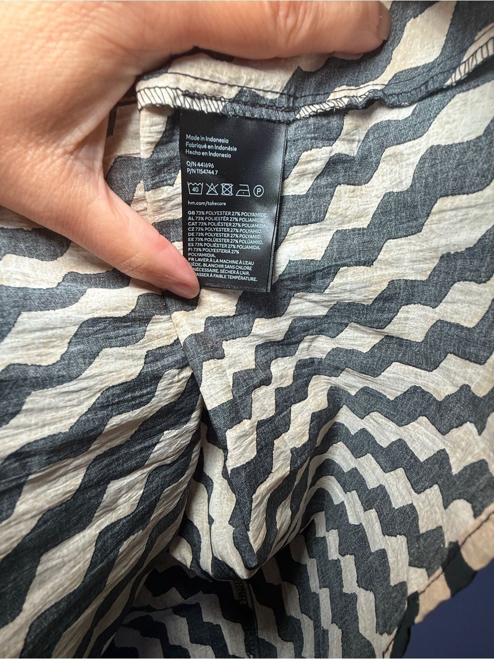H&M Chevron Mod XS Dress - Picture 5 of 7